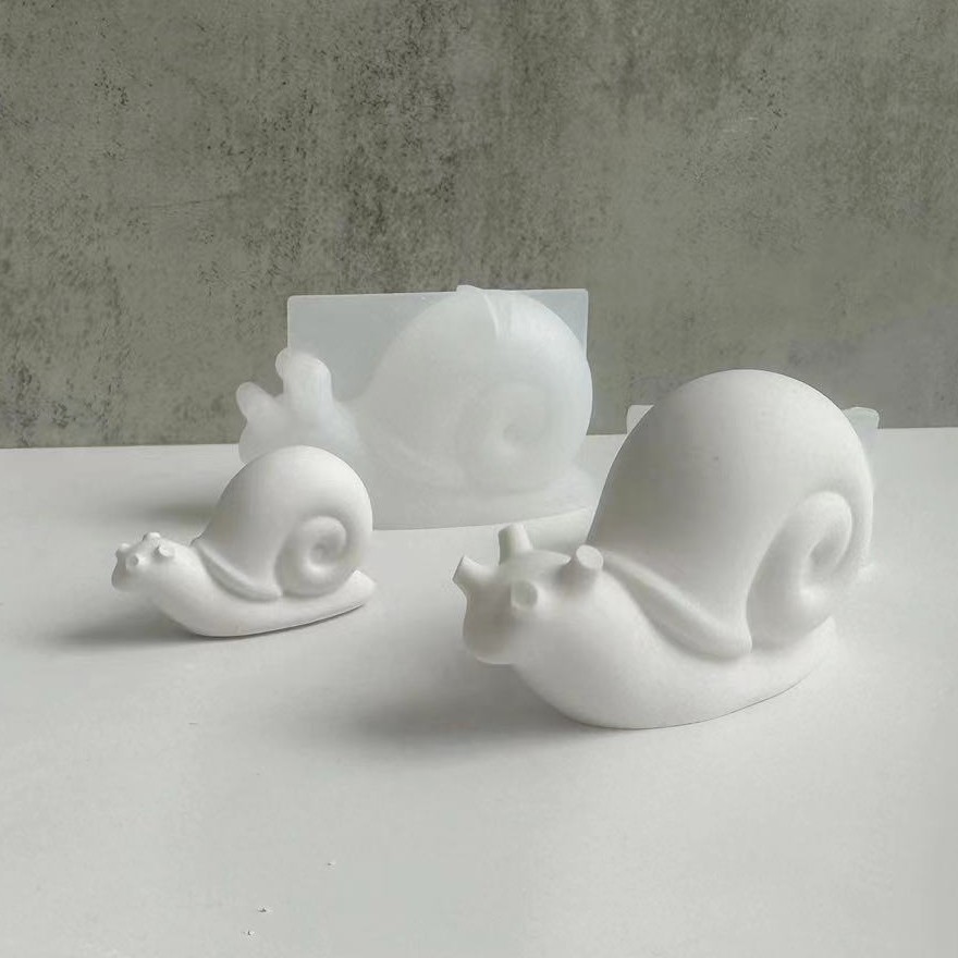Soap Making In Home - Cetakan Silikon Bentuk Siput untuk DIY