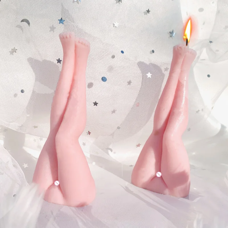Soap Making In Home - DIY Wanita 3D Kaki Seksi Lilin
