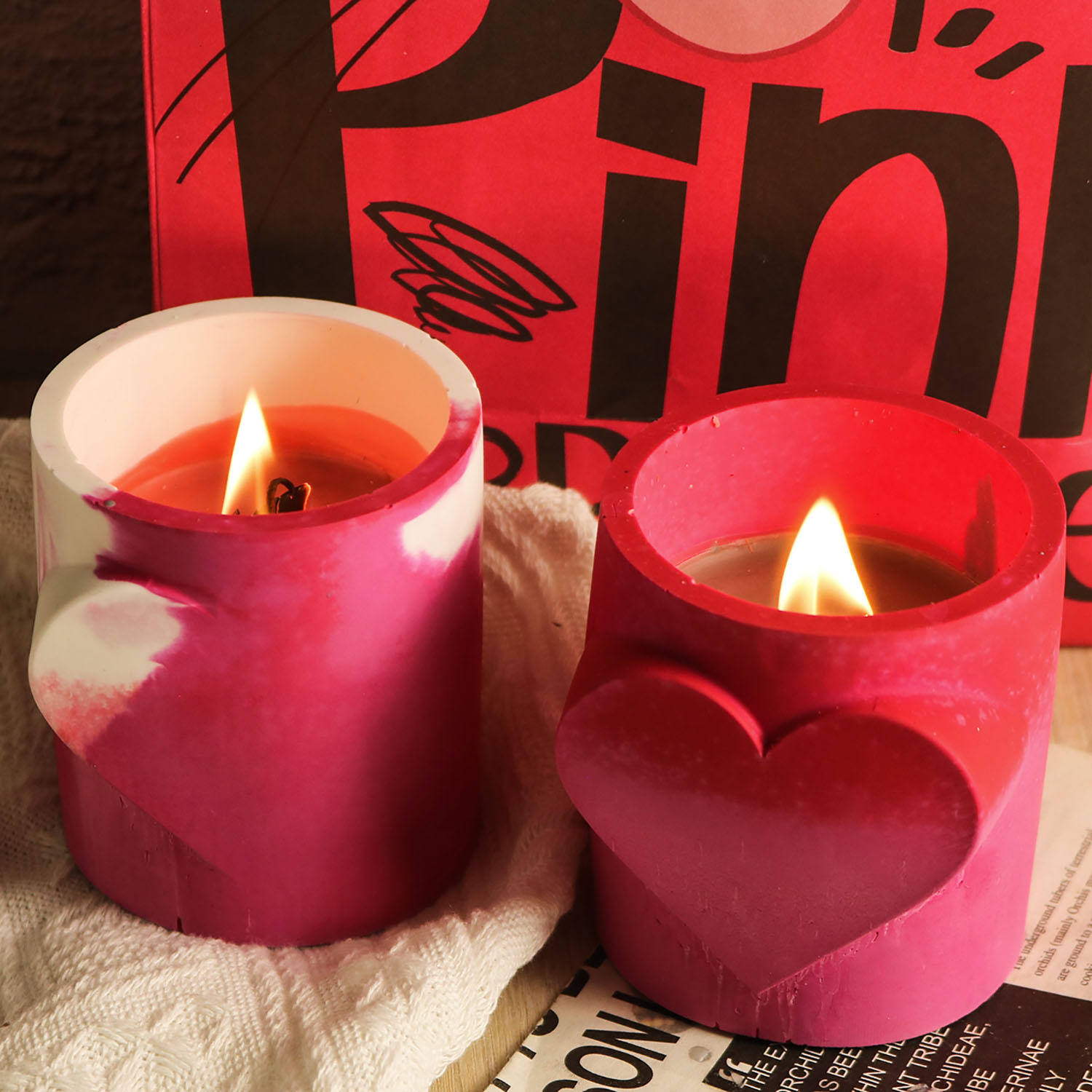 Cinta cangkir lilin lilin bera - Soap Making In Home ulasan dan harga