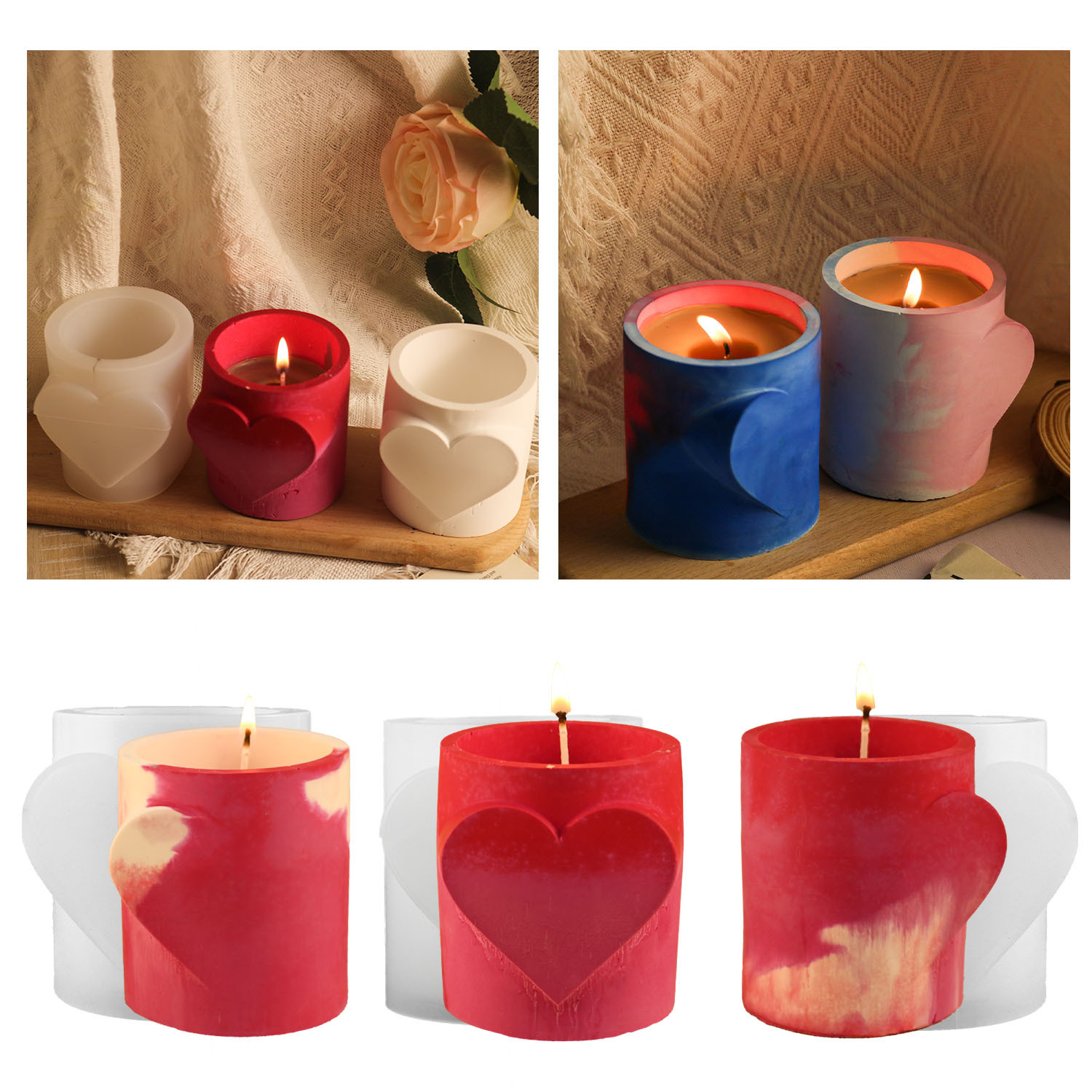Cinta cangkir lilin lilin bera - Soap Making In Home ulasan dan harga
