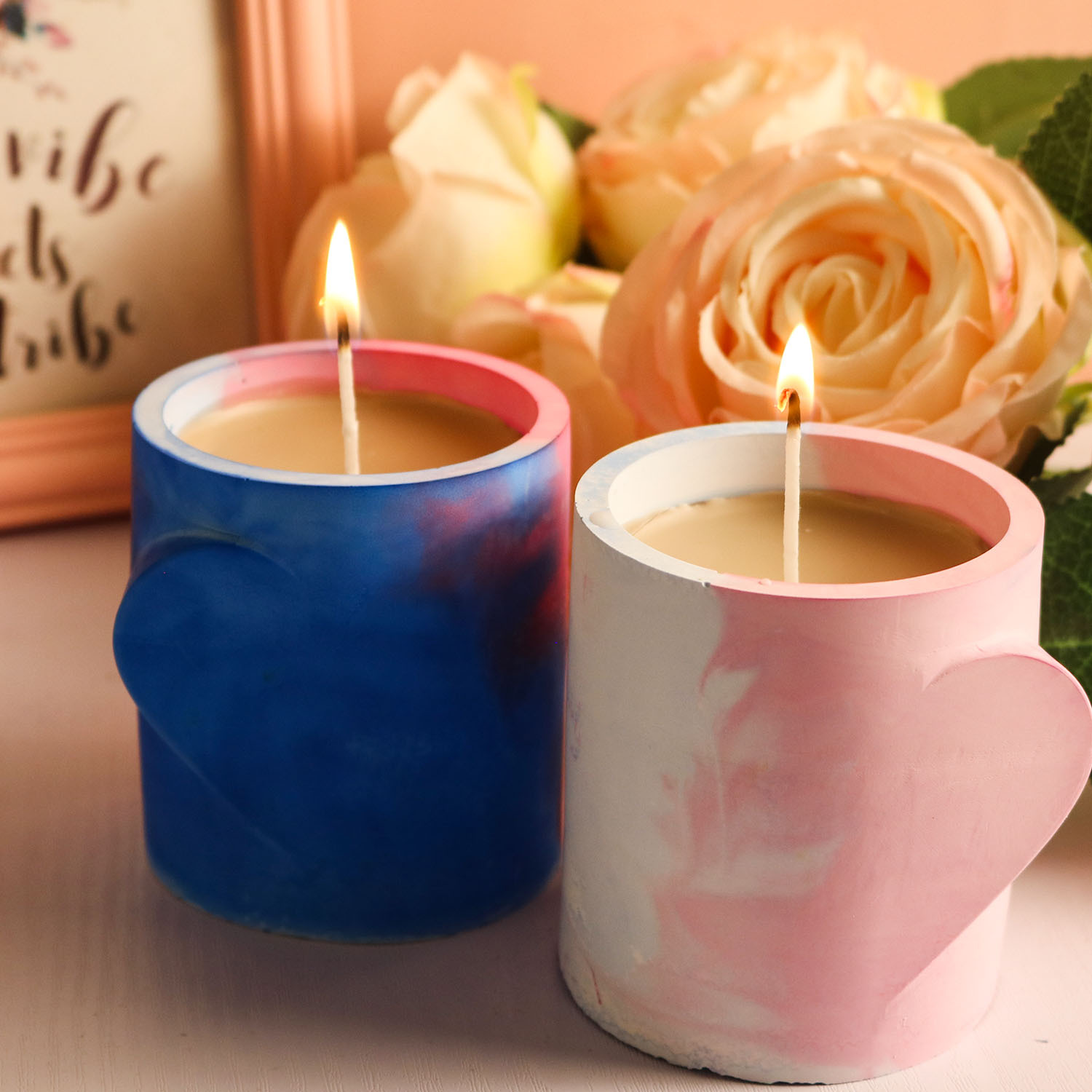 Cinta cangkir lilin lilin bera - Soap Making In Home ulasan dan harga