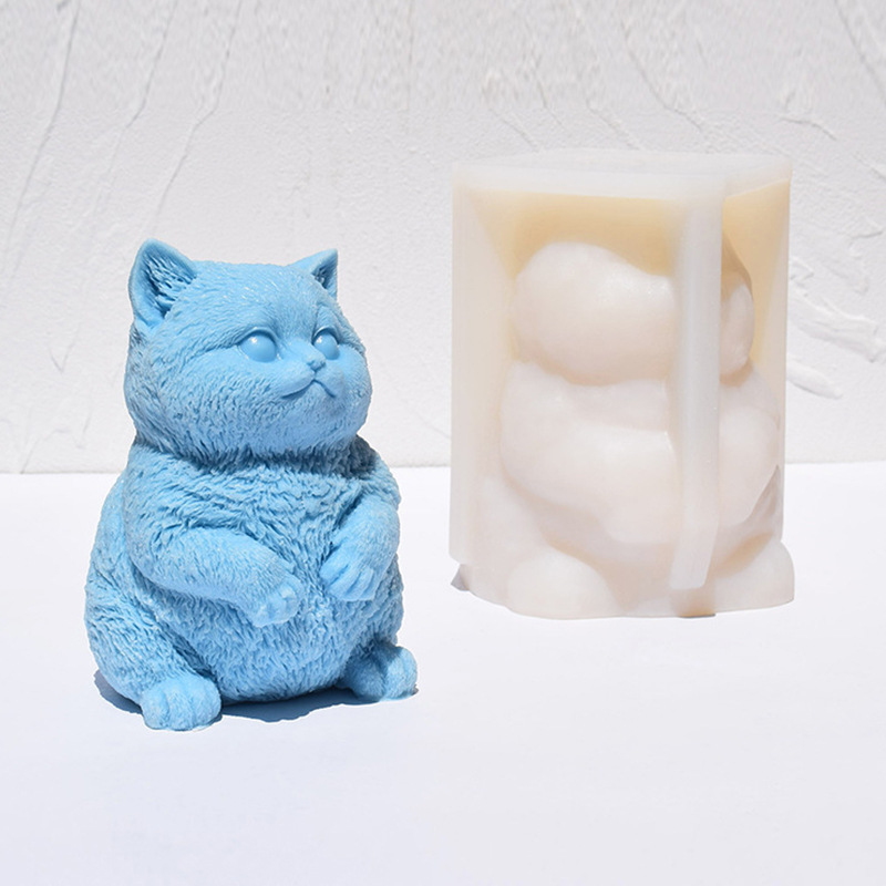 Cetakan Lilin Silikon Kucing G - Soap Making Animal Fat ulasan dan harga