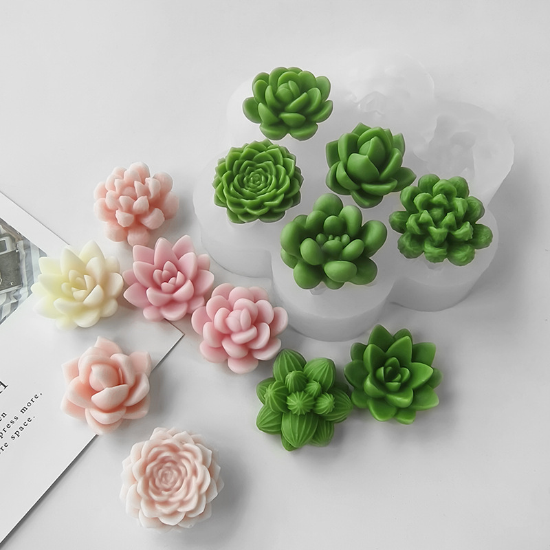 Cetakan Silikon Kaktus Sukulen - Soap Making In Home ulasan dan harga
