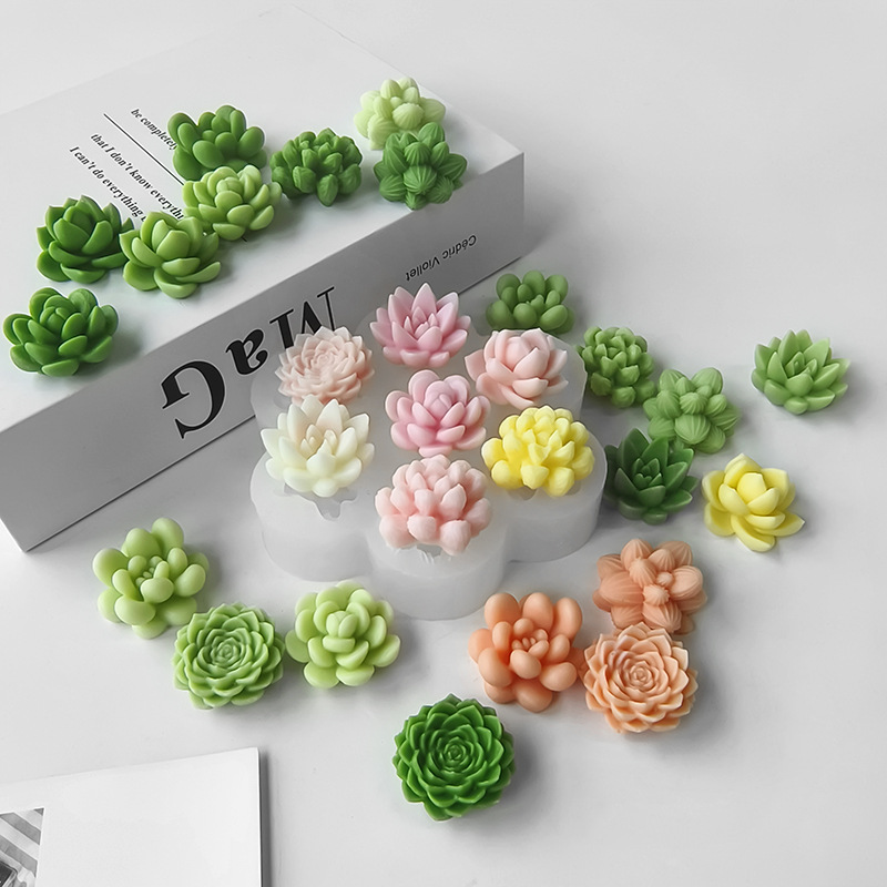 Cetakan Silikon Kaktus Sukulen - Soap Making In Home ulasan dan harga