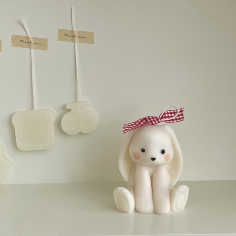 Cetakan lilin silikon kelinci  - Soap Making In Home ulasan dan harga