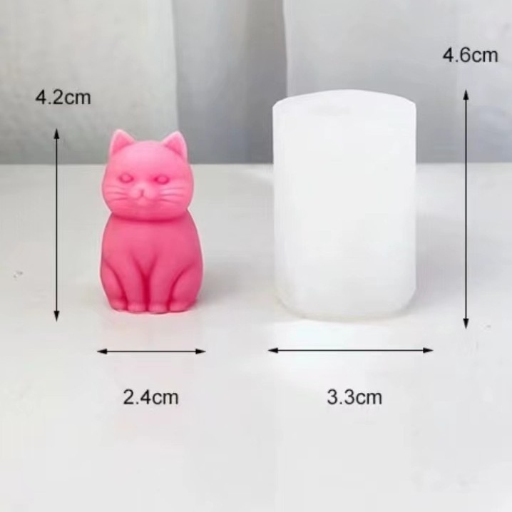 Cetakan Lilin Silikon Hewan Ku - Soap Making Animal Fat ulasan dan harga