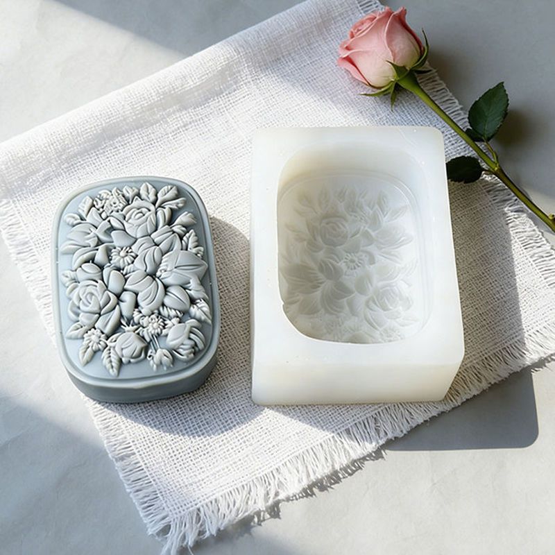 Cetakan Sabun Silikon Motif Bu - Soap Making In Home ulasan dan harga
