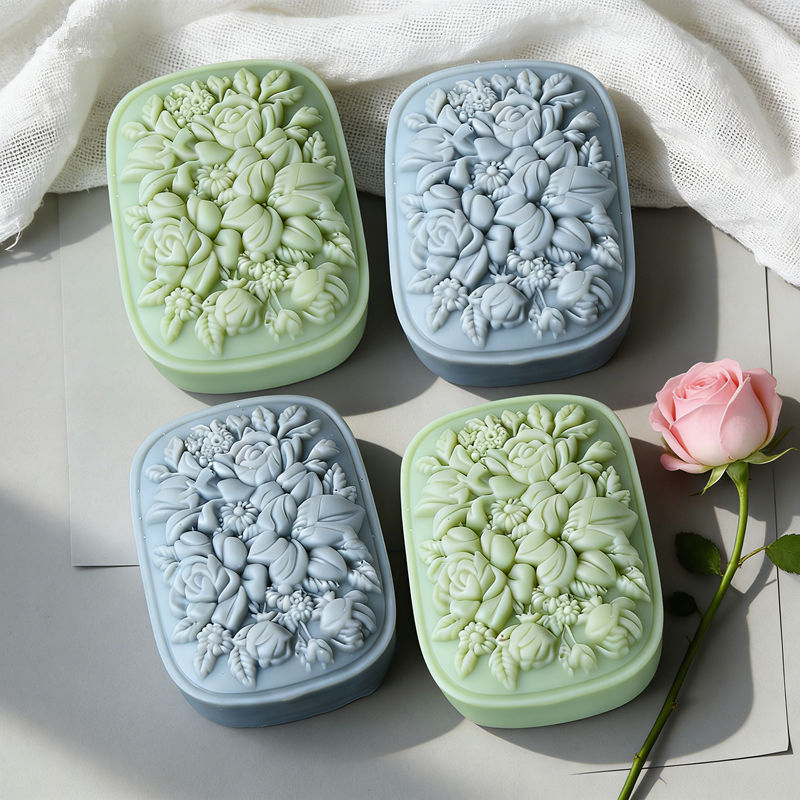 Cetakan Sabun Silikon Motif Bu - Soap Making In Home ulasan dan harga