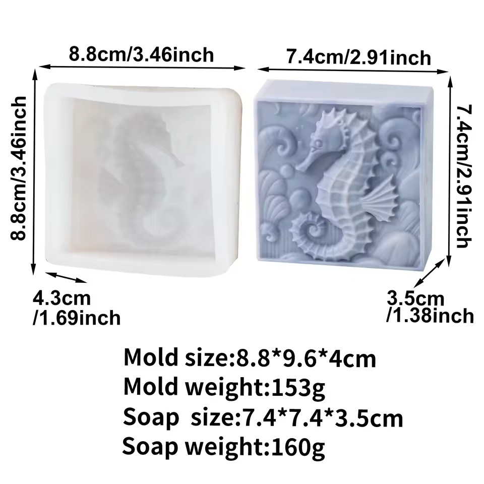 Cetakan Sabun Silikon Kuda Lau - Soap Making In Home ulasan dan harga