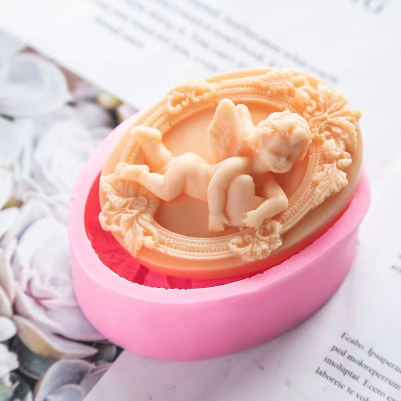 3D Angel cetakan sabun silikon - Soap Making In Home ulasan dan harga