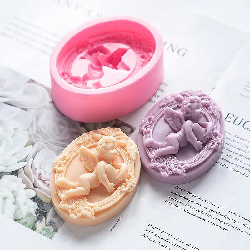 3D Angel cetakan sabun silikon - Soap Making In Home ulasan dan harga